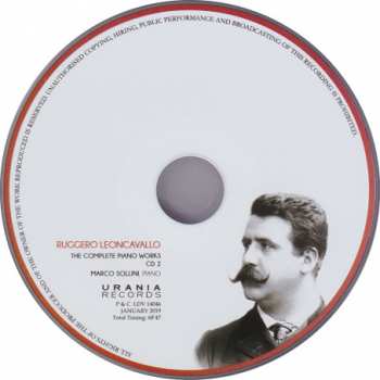2CD Ruggiero Leoncavallo: Leoncavallo - The Complete Piano Works