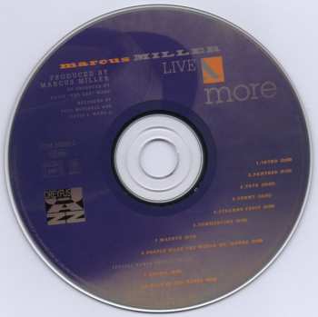 CD Marcus Miller: Live & More