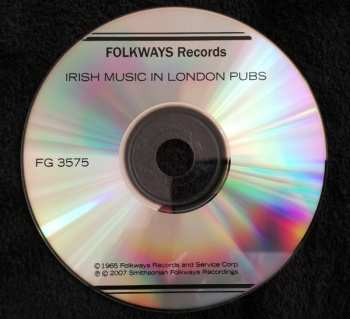 CD Joe Heaney: Irish Music in London Pubs