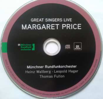 CD Münchner Rundfunkorchester: Great Singers Live Margaret Price
