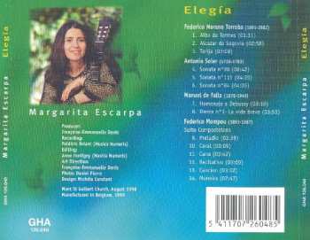CD Margarita Escarpa: Elegia