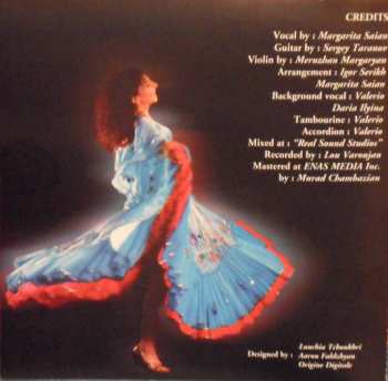 CD Margarita Sayan: Russian Gypsy Songs