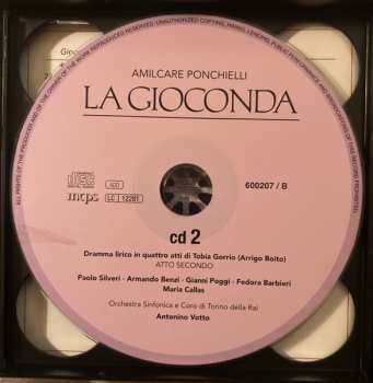 3CD Maria Callas: La Gioconda