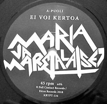 SP Maria Ja Marsialaiset: Ei Voi Kertoa