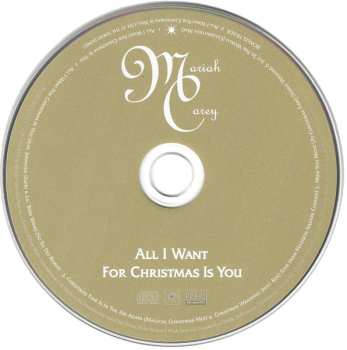 CD Mariah Carey: All I Want For Christmas Is You LTD