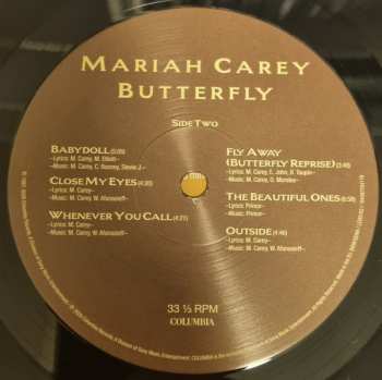 LP Mariah Carey: Butterfly