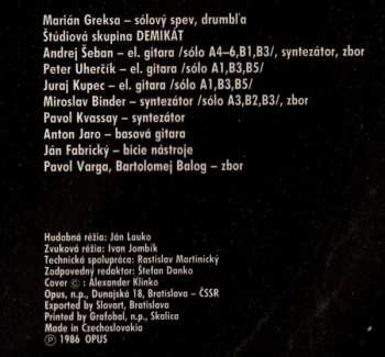 LP Marián Greksa: Marián Greksa Demikát