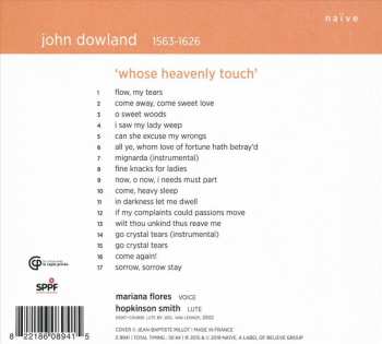 CD John Dowland: 'Whose Heavenly Touch'