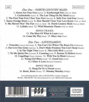 2CD Marianne Faithfull: North Country Maid/Loveinamist