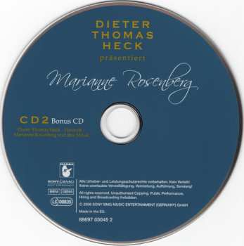 2CD Marianne Rosenberg: Dieter Thomas Heck Präsentiert Hautnah - Die Geschichten Meiner Stars