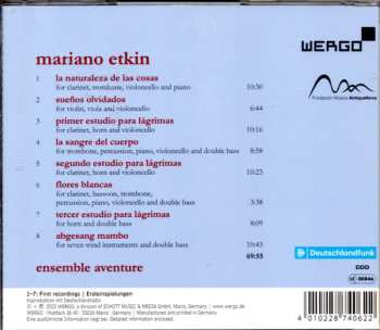 CD Mariano Etkin: Flores Blancas
