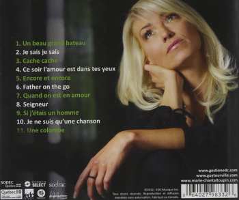 CD Marie-Chantal Toupin: À Ma Manière - Onze Grands Succès