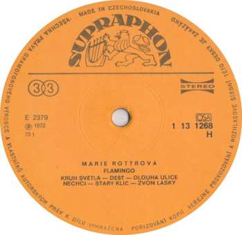 LP Marie Rottrová: Marie Rottrová