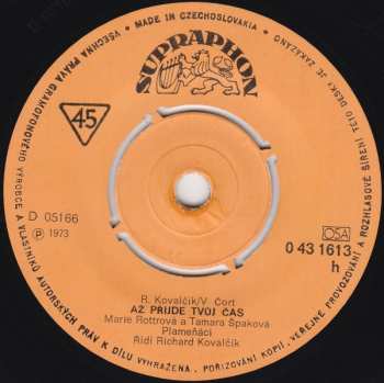 SP Marie Rottrová: Markétka / Až Přijde Tvůj Čas