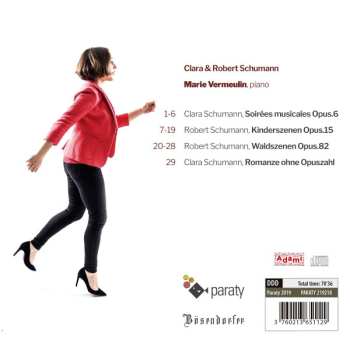CD Marie Vermeulin: Clara & Robert Schumann