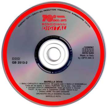 CD Mariella Devia: Arie Da Opere
