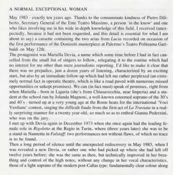 CD Mariella Devia: Arie Da Opere