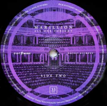 4LP Marillion: All One Tonight (Live At The Royal Albert Hall) LTD