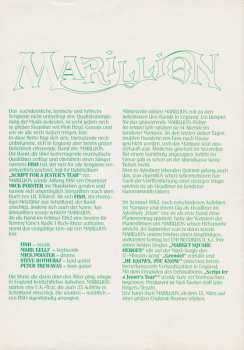 LP Marillion: Script For A Jester's Tear