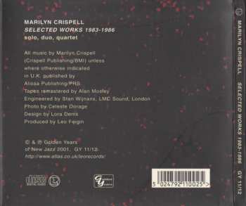 2CD Marilyn Crispell: Selected Works 1983-1986 (Solo Duo Quartet)
