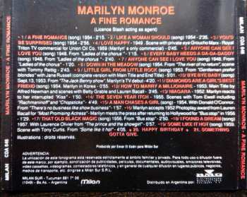 CD Marilyn Monroe: A Fine Romance