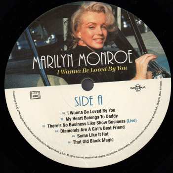 LP Marilyn Monroe: I Wanna Be Loved By You