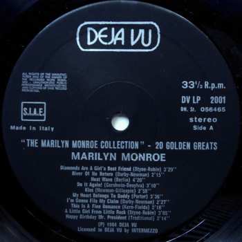 LP Marilyn Monroe: The Marilyn Monroe Collection