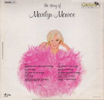 LP Marilyn Monroe: The Story Of Marilyn Monroe