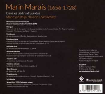 CD Marin Marais: Dans Les Jardins D'Eurytus