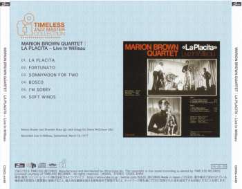 CD Marion Brown Quartet: La Placita (Live In Willisau) LTD