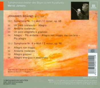 2CD Symphonie-Orchester Des Bayerischen Rundfunks: Brahms Symphonien Nr. 1 & 4