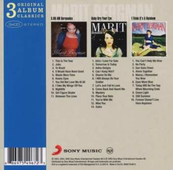 3CD/Caja Marit Bergman: 3 Original Album Classics