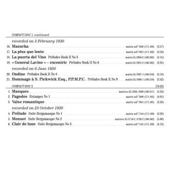 2CD Marius-François Gaillard: Complete Debussy Recordings (1928-1930) / Debussy, Fauré & Ravel