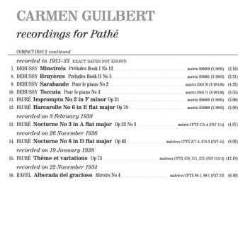 2CD Marius-François Gaillard: Complete Debussy Recordings (1928-1930) / Debussy, Fauré & Ravel