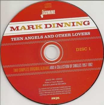 2CD Mark Dinning: Teen Angels And Other Lovers