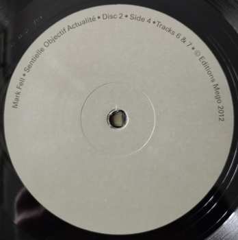 2LP Mark Fell: Sentielle Objectif Actualité