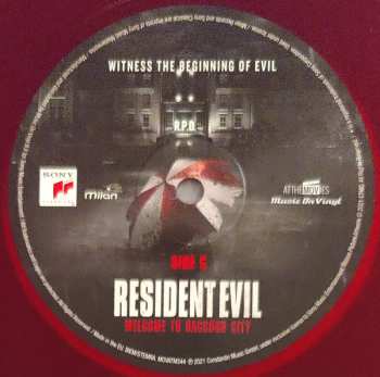 2LP Mark Korven: Resident Evil Welcome To Raccoon City (Original Motion Picture Soundtrack) LTD | NUM | CLR