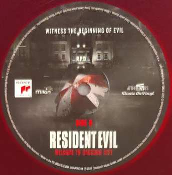 2LP Mark Korven: Resident Evil Welcome To Raccoon City (Original Motion Picture Soundtrack) LTD | NUM | CLR