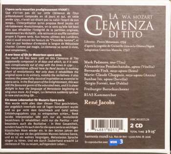 2CD/Caja Wolfgang Amadeus Mozart: La Clemenza Di Tito