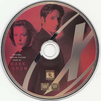 CD Mark Snow: The X-Files: Fight The Future (Original Motion Picture Score) LTD