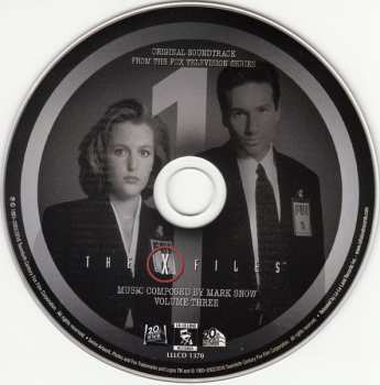 4CD/Caja Mark Snow: The X Files: Volume Three (Original Soundtrack From The Fox Television Series) LTD