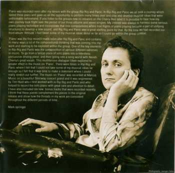 CD Mark Springer: Piano