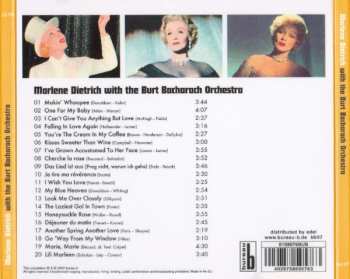 CD Marlene Dietrich: Marlene Dietrich With The Burt Bacharach Orchestra