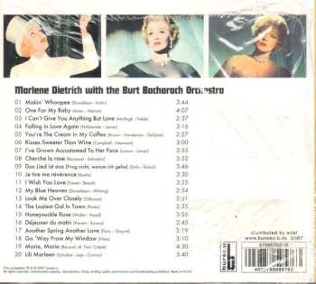 CD Marlene Dietrich: Marlene Dietrich With The Burt Bacharach Orchestra