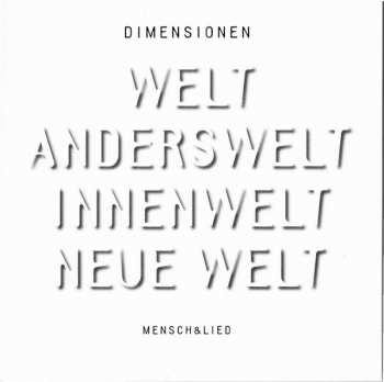 4CD/Caja Marlis Petersen: Dimensionen (Mensch&Lied)
