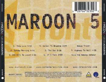 CD Maroon 5: 1.22.03. Acoustic