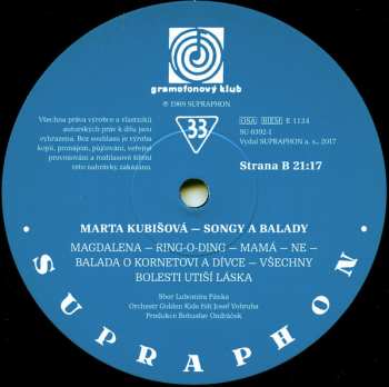 LP Marta Kubišová: Songy A Balady