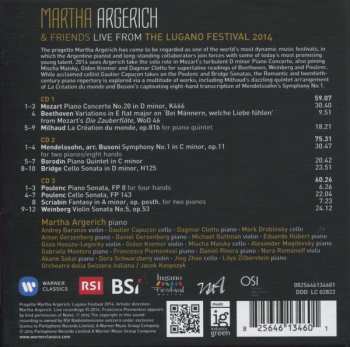 3CD/Caja Martha Argerich And Friends: Live From Lugano 2014