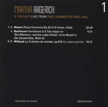 3CD/Caja Martha Argerich And Friends: Live From Lugano 2014
