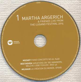 3CD/Caja Martha Argerich And Friends: Live From Lugano 2014